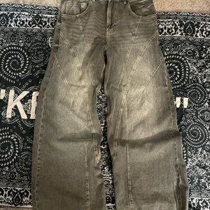 Cotton On Men's Relaxed Fit Gray Jeans